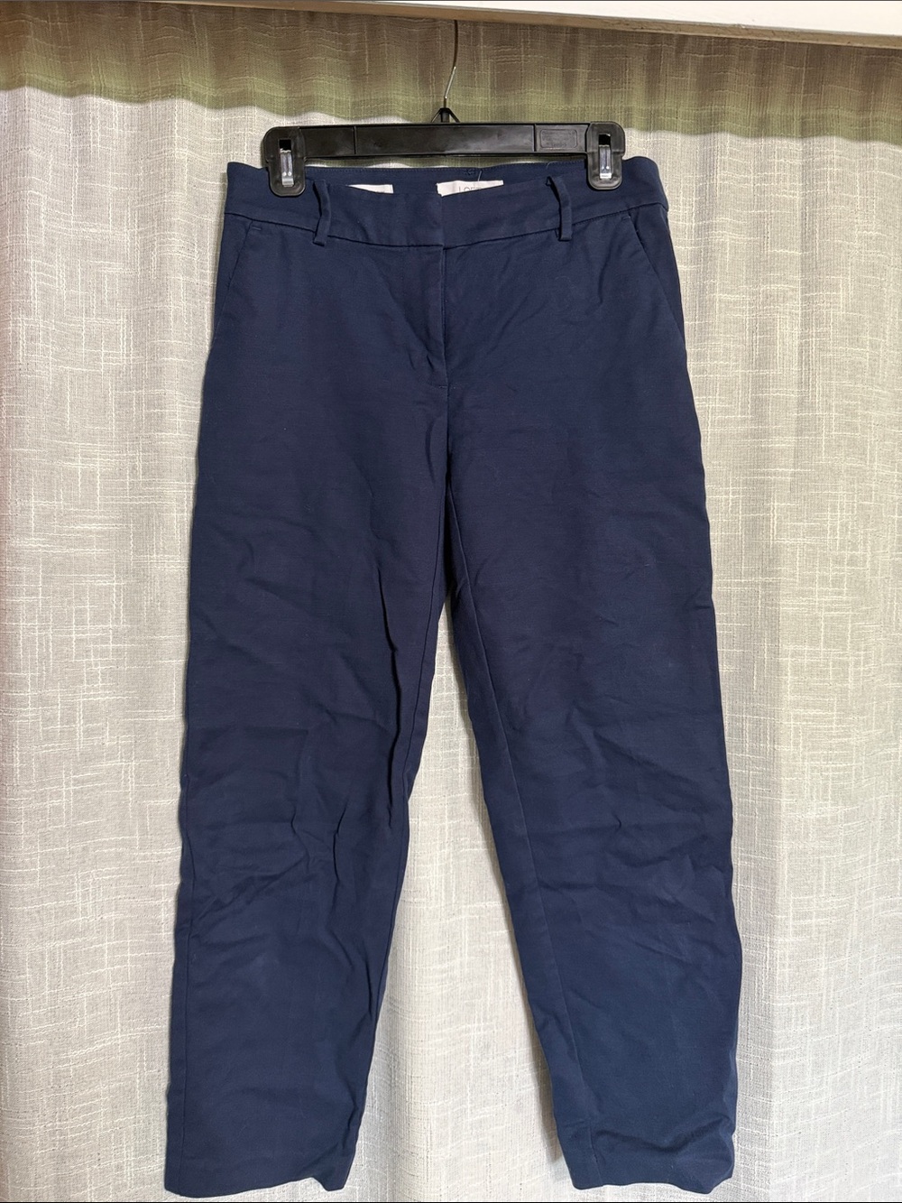 LOFT Navy Blue Women's Rivera Trousers